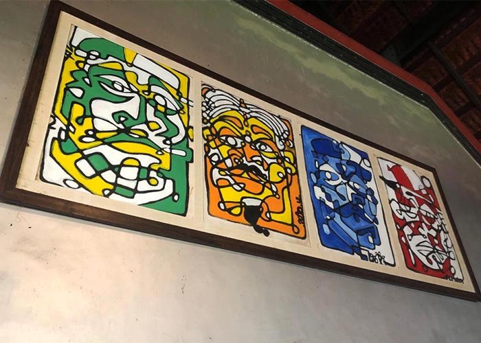 A-one-stroke-painting