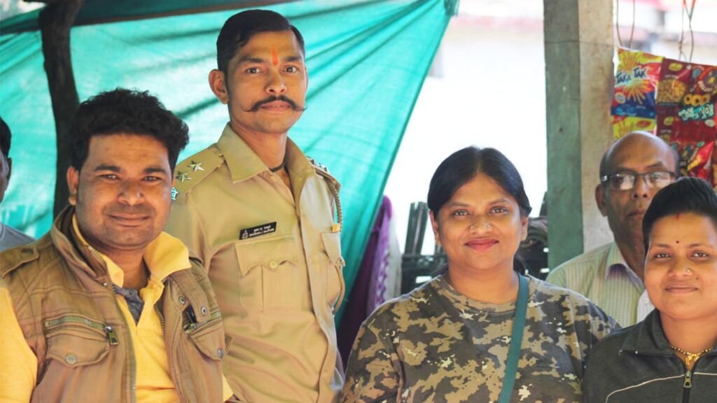 Forest-fringe community in the Kali Tiger Reserve